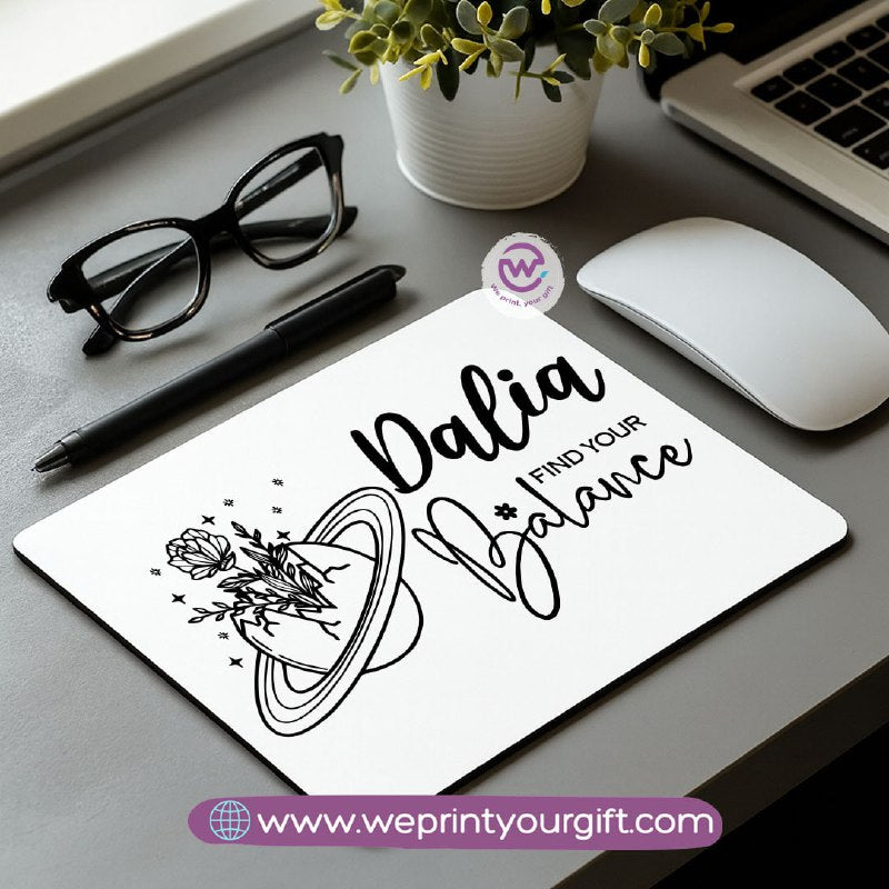 One Line Art Mouse Pad – Minimalist Artistic Desk Style