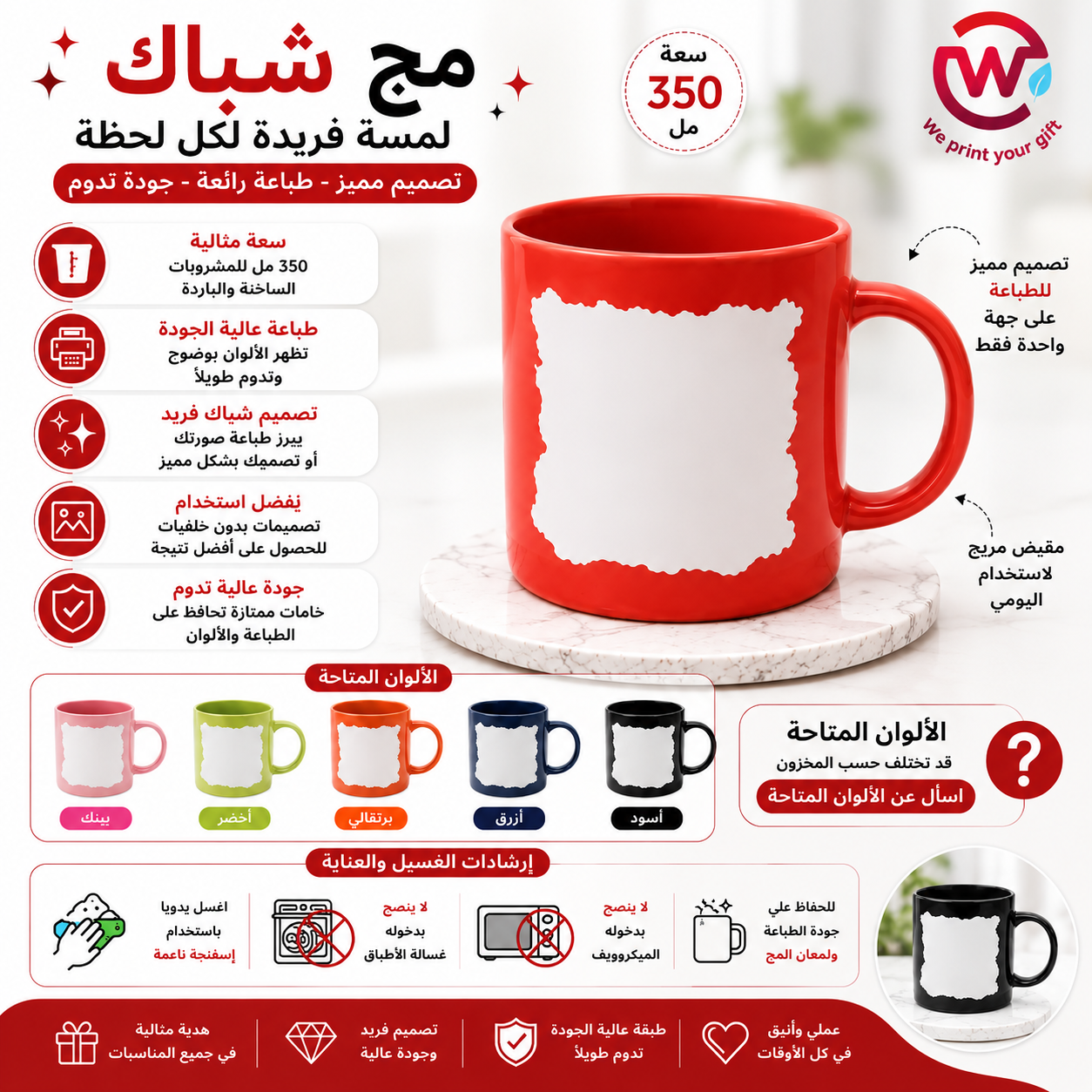 صور مواصفات المجات السيراميك