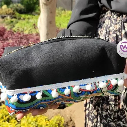 Boxy Makeup Bag - Colorful - Customization Options