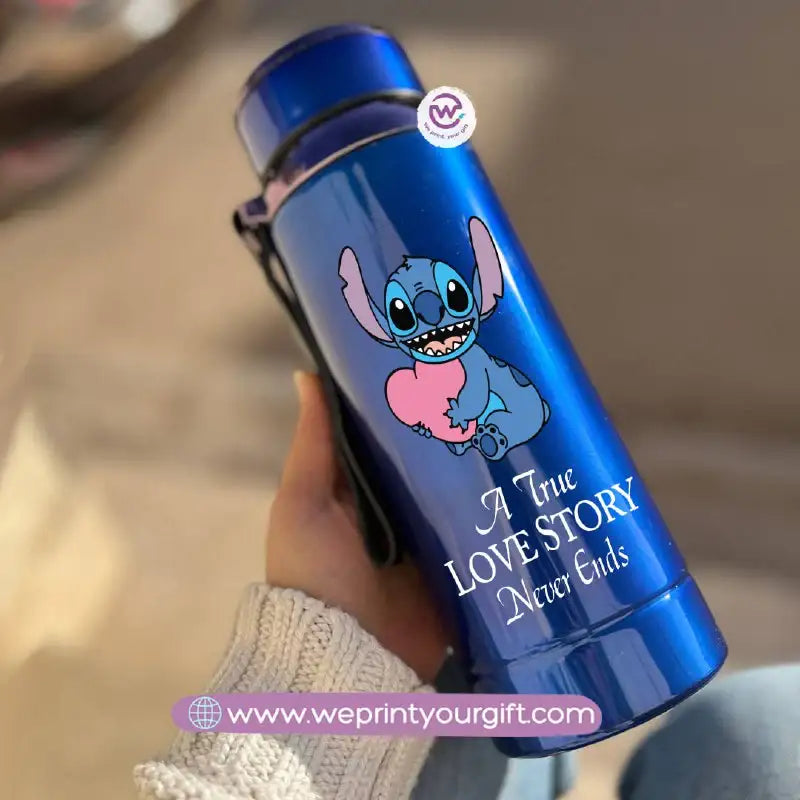 Thermal Bottle Stainless Steel with Infuser – 800ml | Valentine Stitch Design - WE PRINT