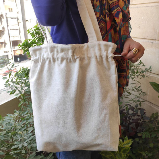 Tote bag with string- Customization Option