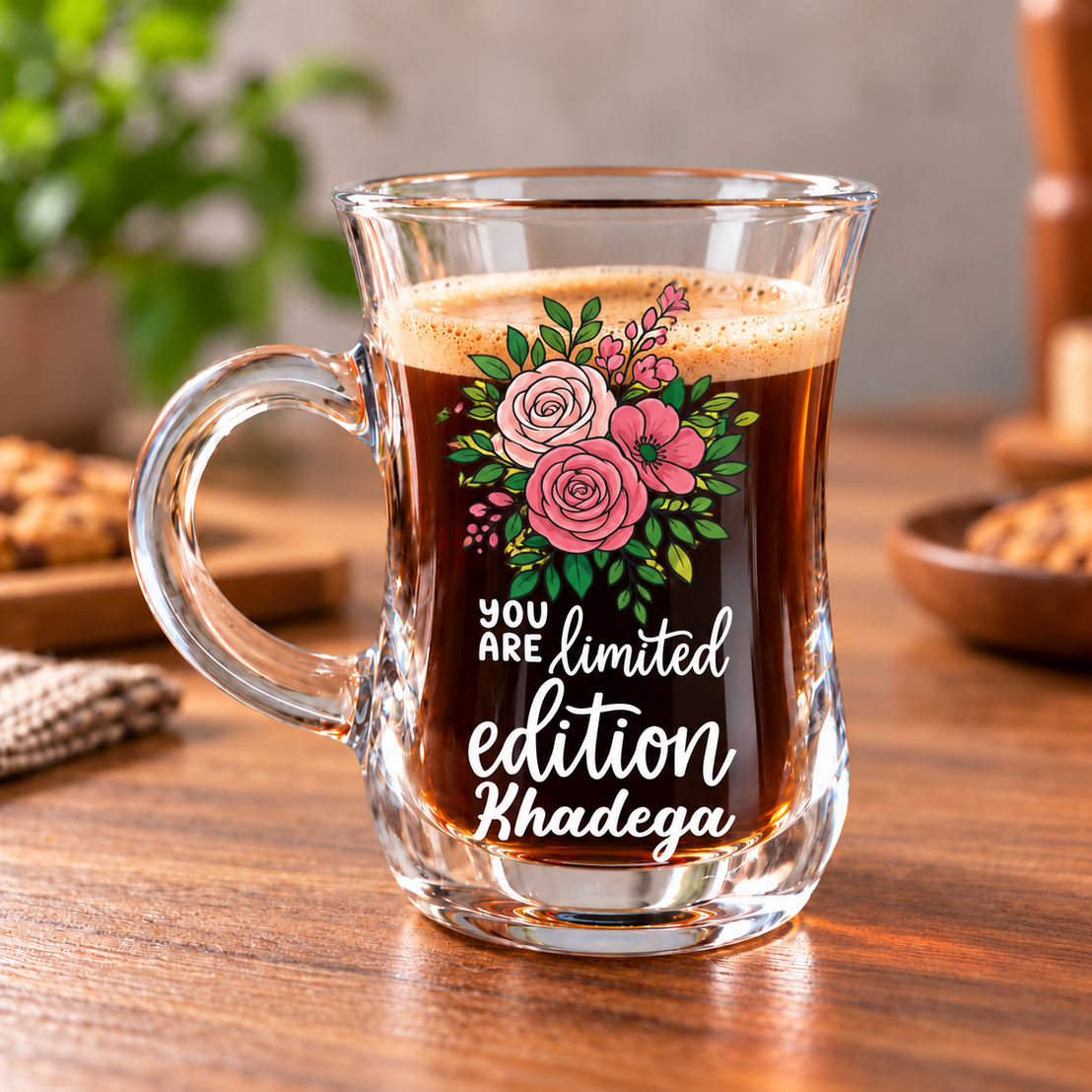 Glass Espresso Coffee Cups – Digital Art Designs & Creative Coffee Gifts