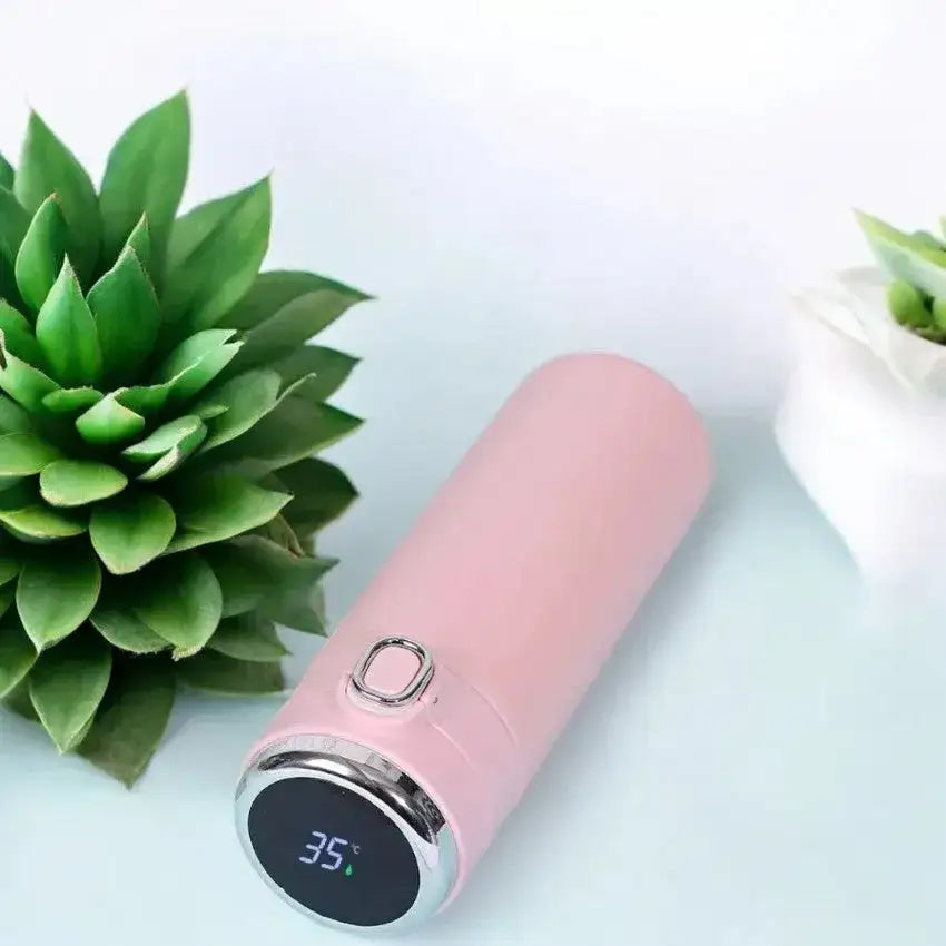 Thermal Mug with Lock & Digital Screen -Customization Option - WE PRINT
