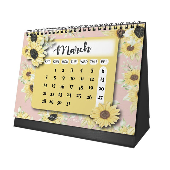 Sunflower Calendar 2026