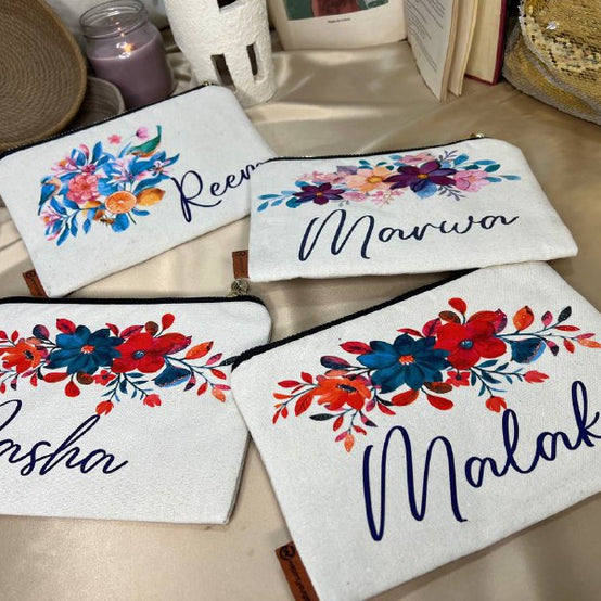 Makeup Bag & Fabric Pouch – Without Inner Lining  - Buy 2 Get 1 Free