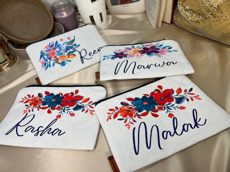 Makeup Bag & Fabric Pouch – Without Inner Lining  - Buy 2 Get 1 Free