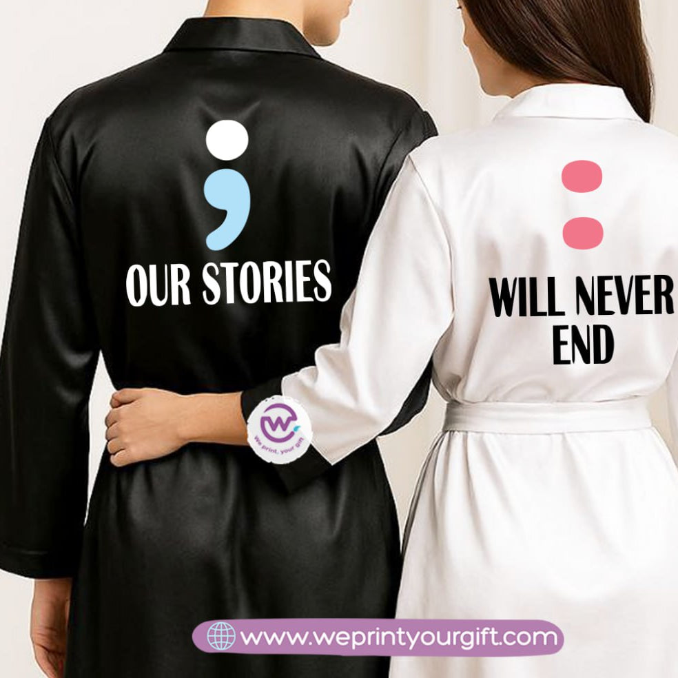 Bridal robe set- Couples