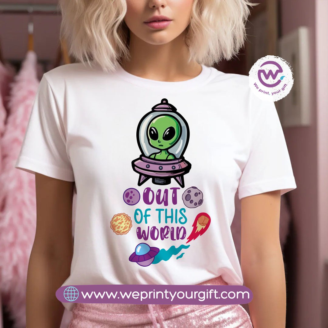 Short Sleeve T-shirt- Aliens