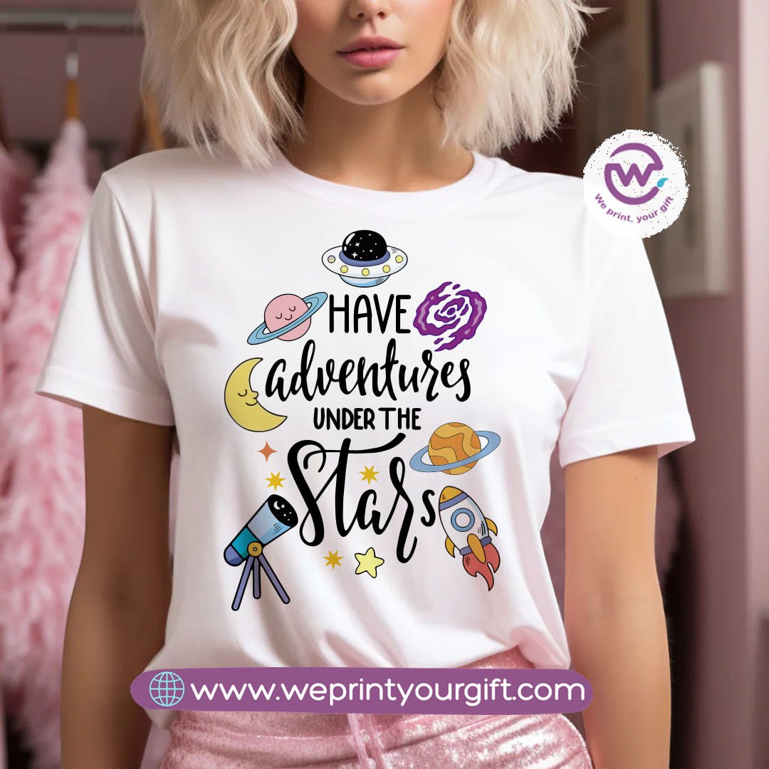 Short Sleeve T-shirt- Aliens