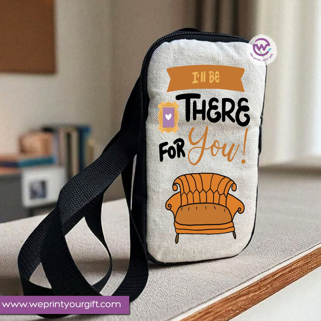 Fabric mobile bag- Friends