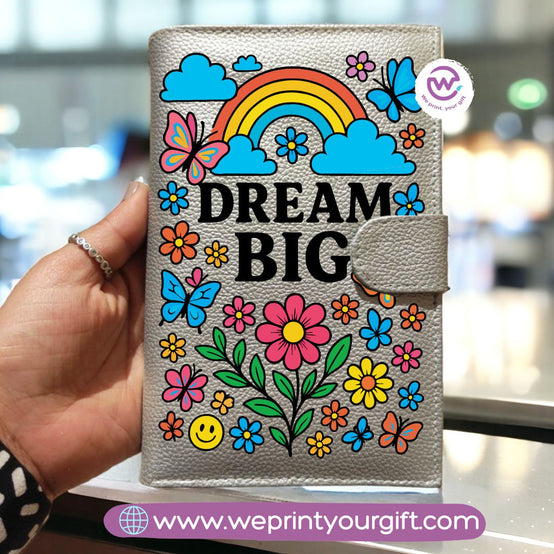 Leather Wallet for Women -Motivational