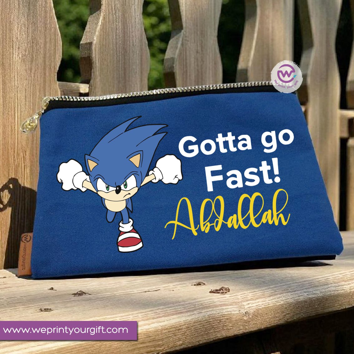 Sonic pencil case