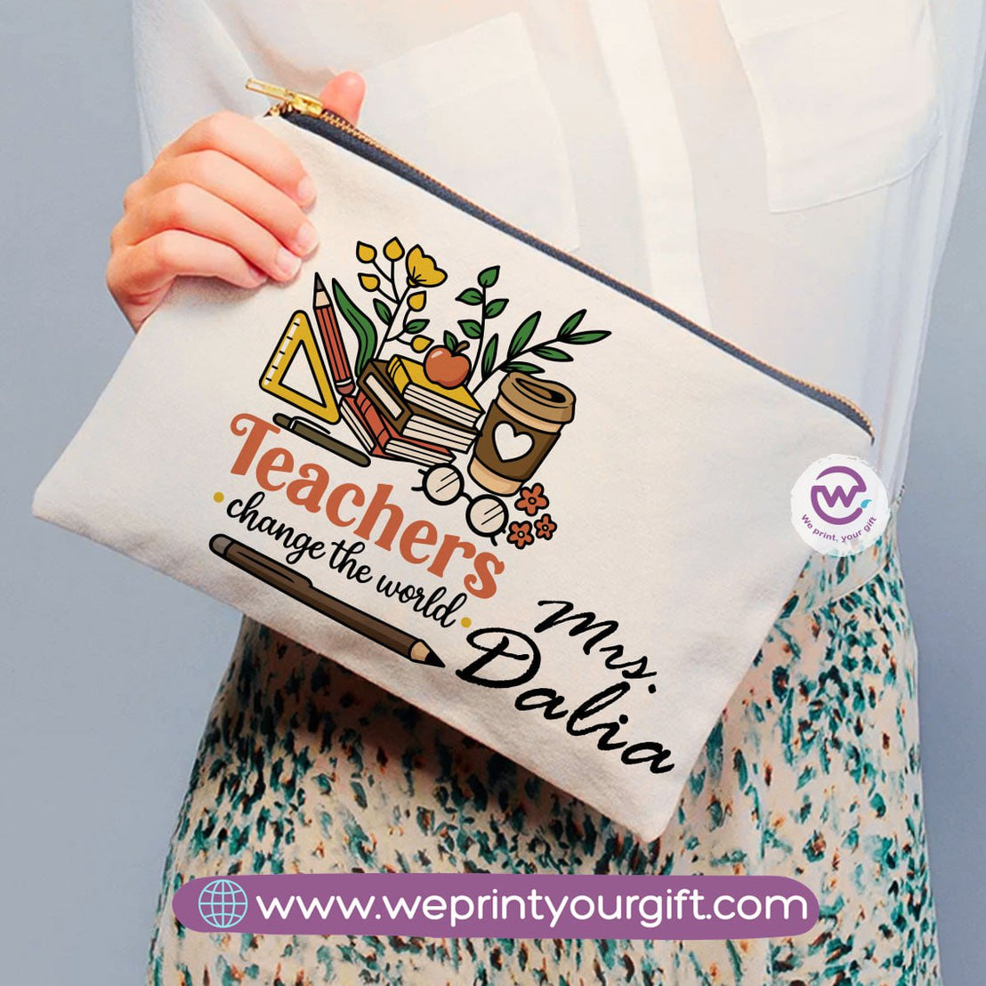 Teacher Pencil Case- Names