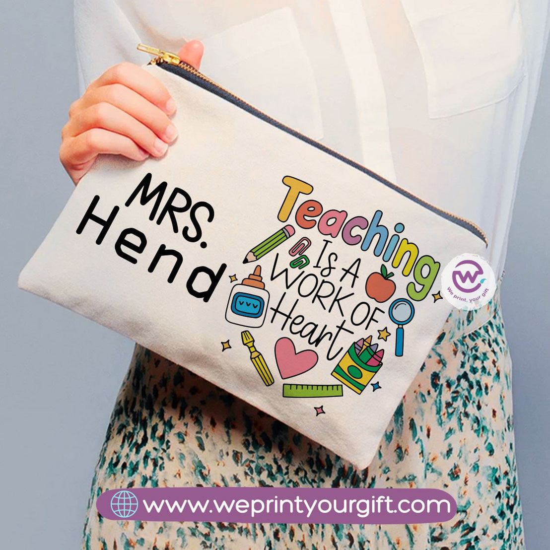 Teacher Pencil Case- Names