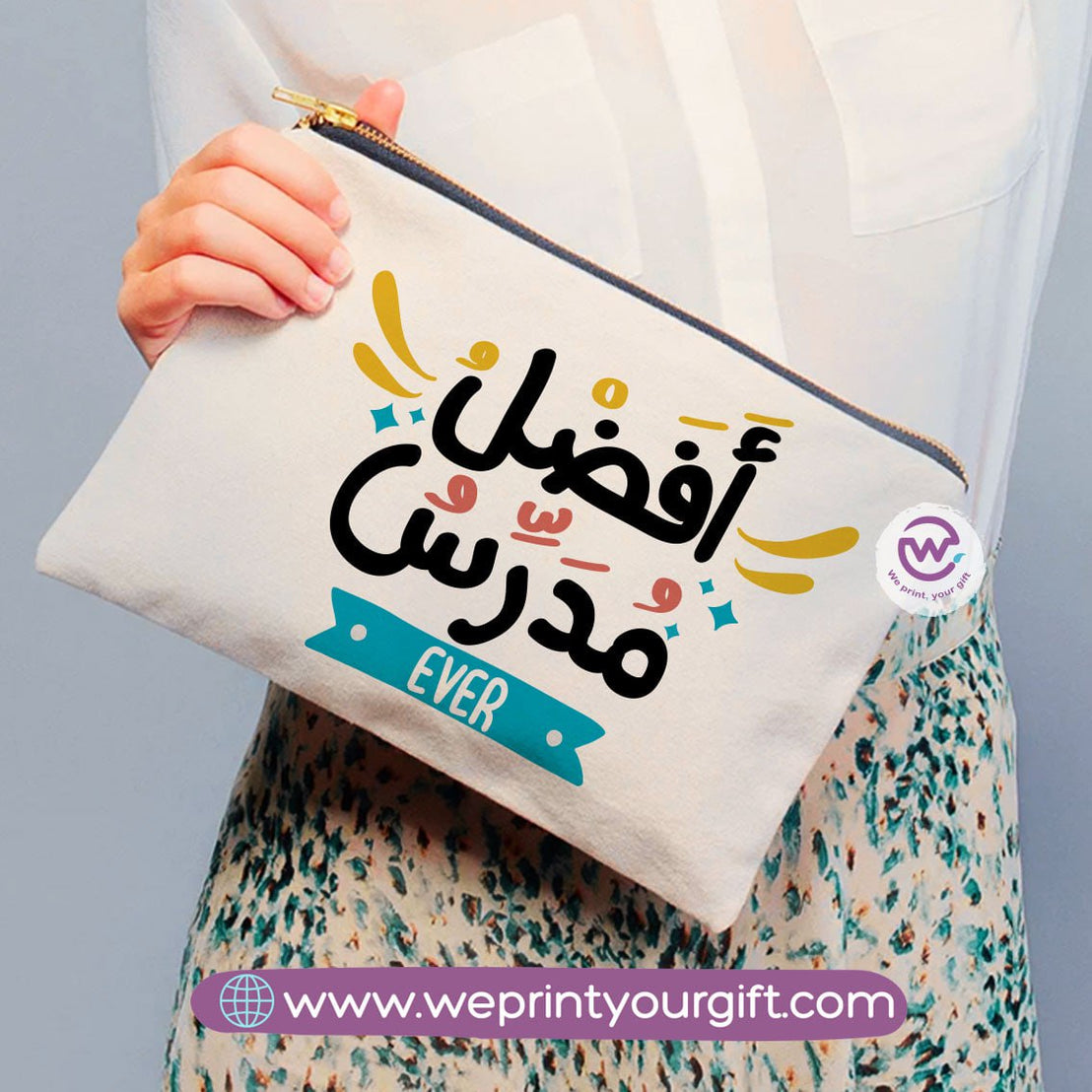 Teacher Pencil Case- Names