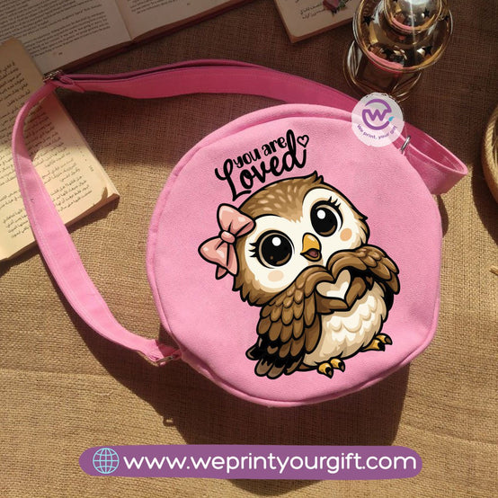 Round bag-Owl