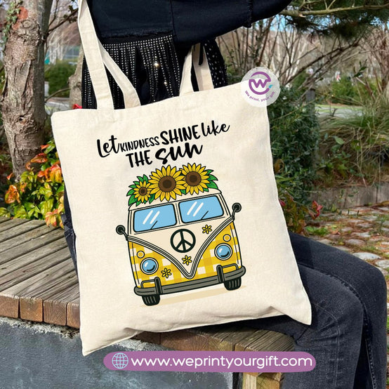 Tote bag for women- Sunflower