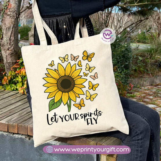 Tote bag for women- Sunflower