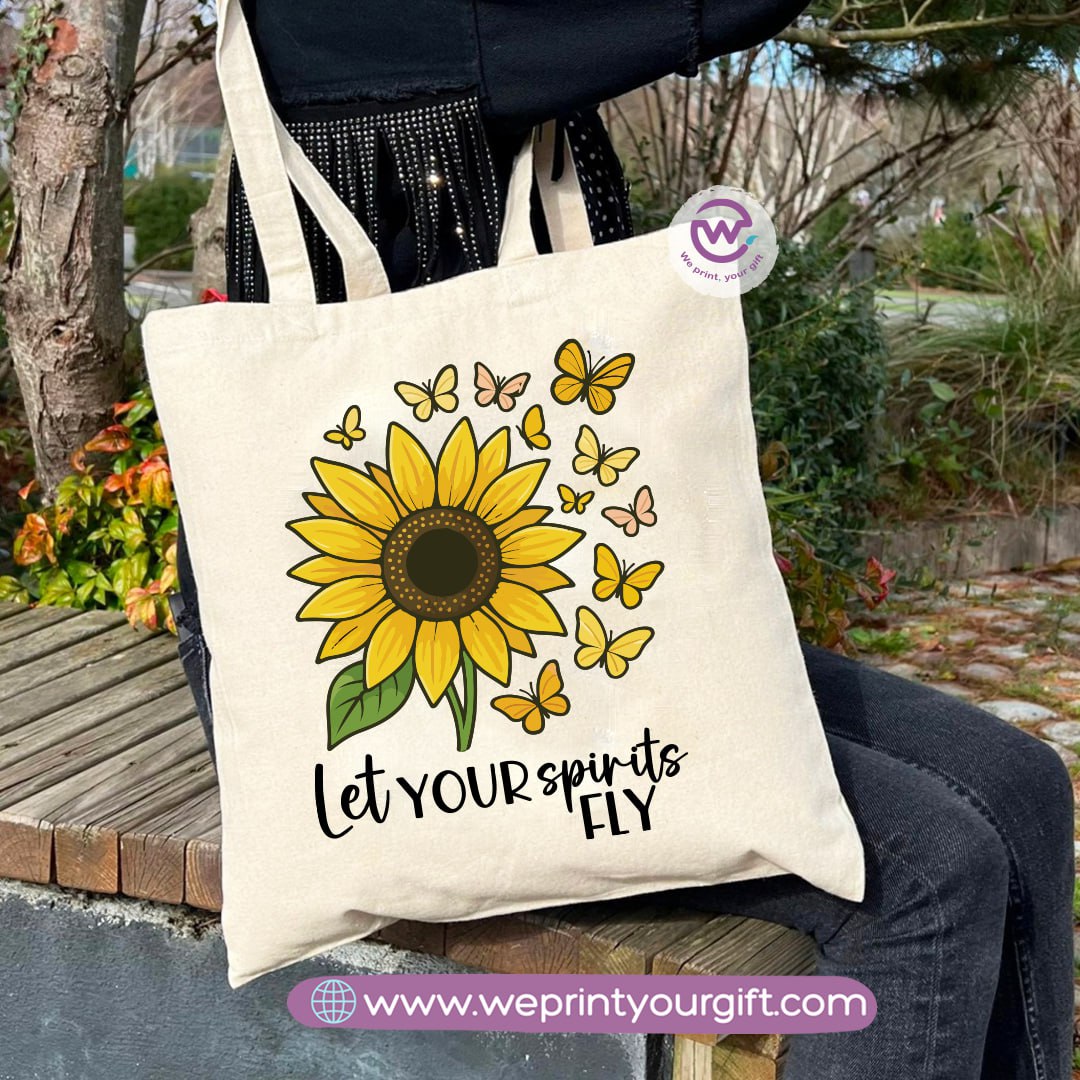 Tote bag for women- Sunflower