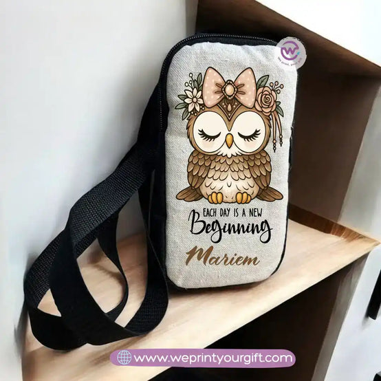 Custom mobile cover- Owl
