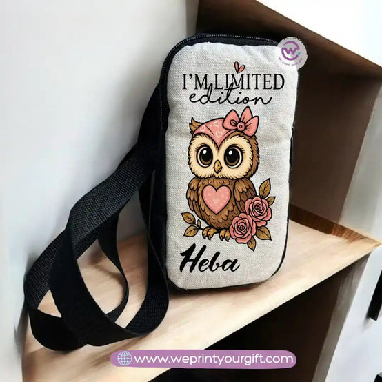 Custom mobile cover- Owl