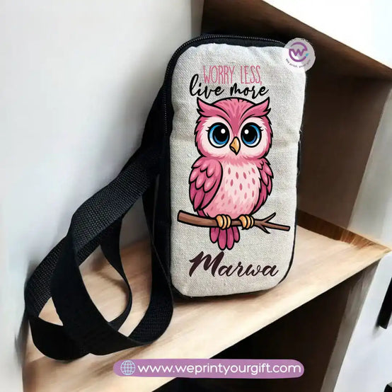 Custom mobile cover- Owl