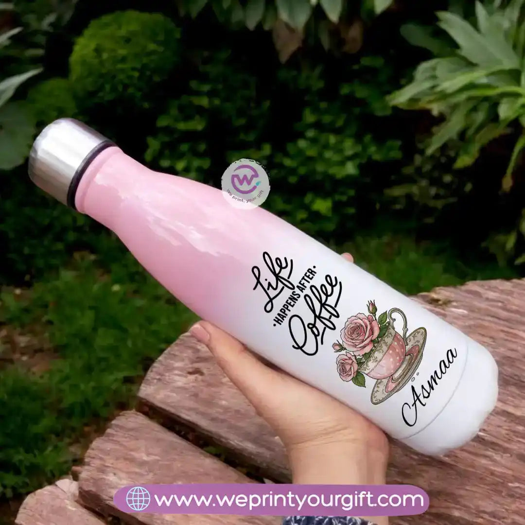 Mixed Color Bottle- inspiration- Floral