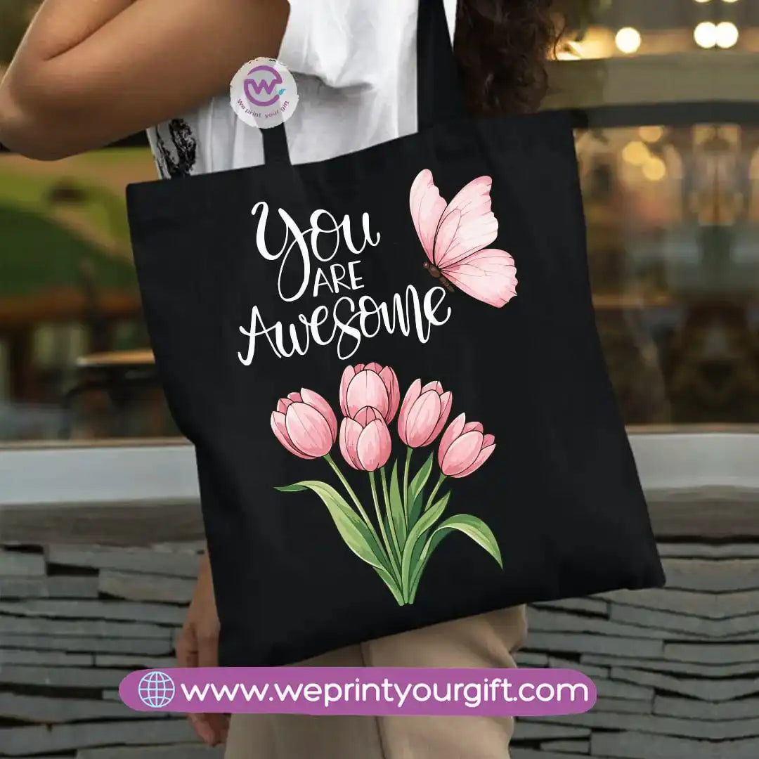 Personalized bag- Tote bag-Motivation
