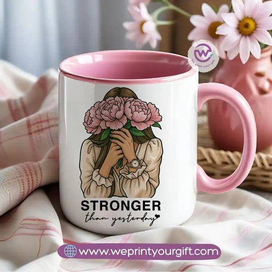 Colored inside mug- Motivation