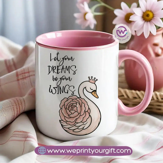 Colored inside mug- Motivation