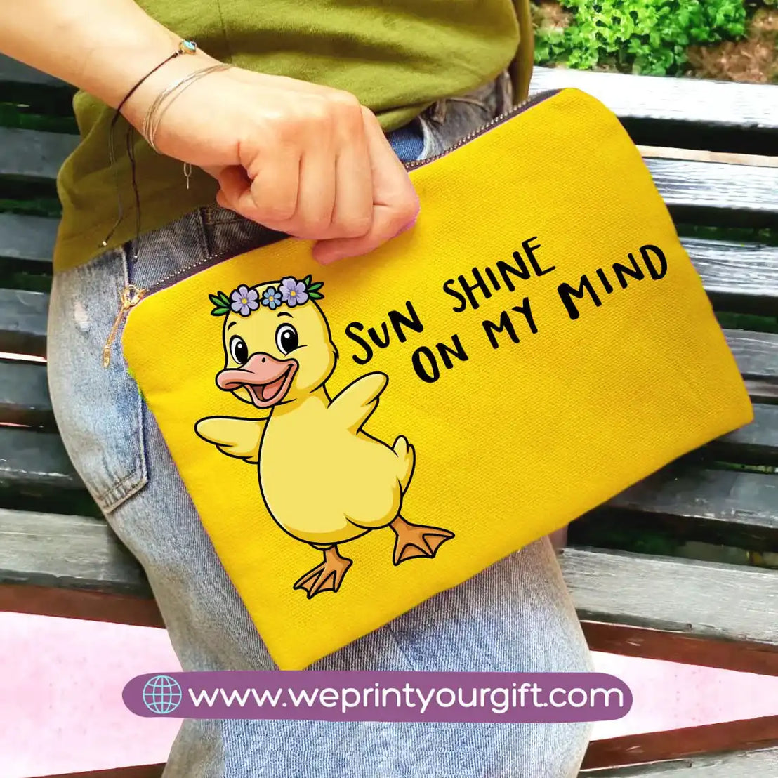 حقيبة مكياج مخصصة - صيف