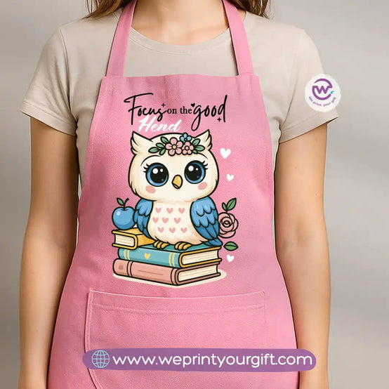 Personalized apron-Owl