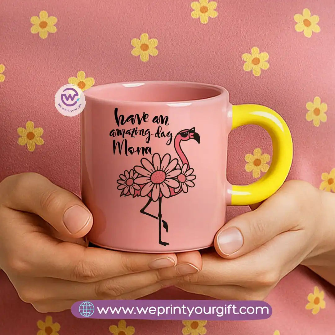 Round handle mug- Unicorn