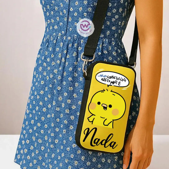 Cross-body Phone Bag-Comic