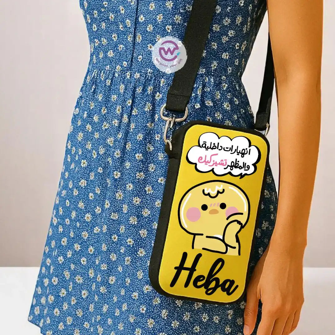 Cross-body Phone Bag-Comic