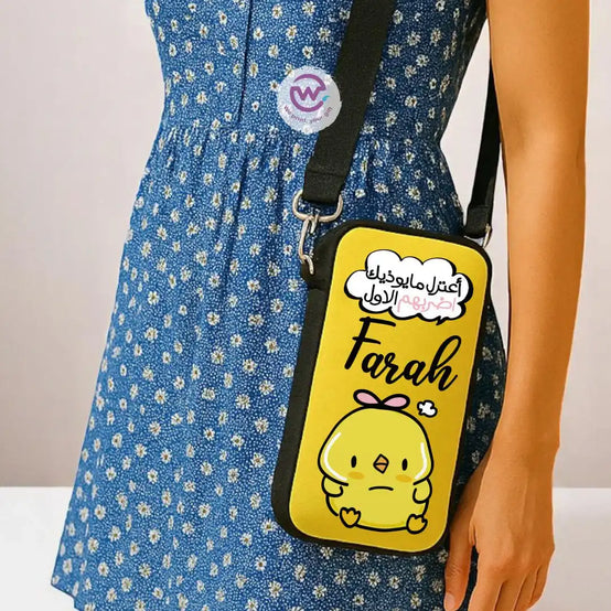 Cross-body Phone Bag-Comic