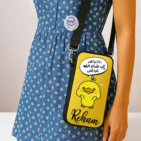 Cross-body Phone Bag-Comic