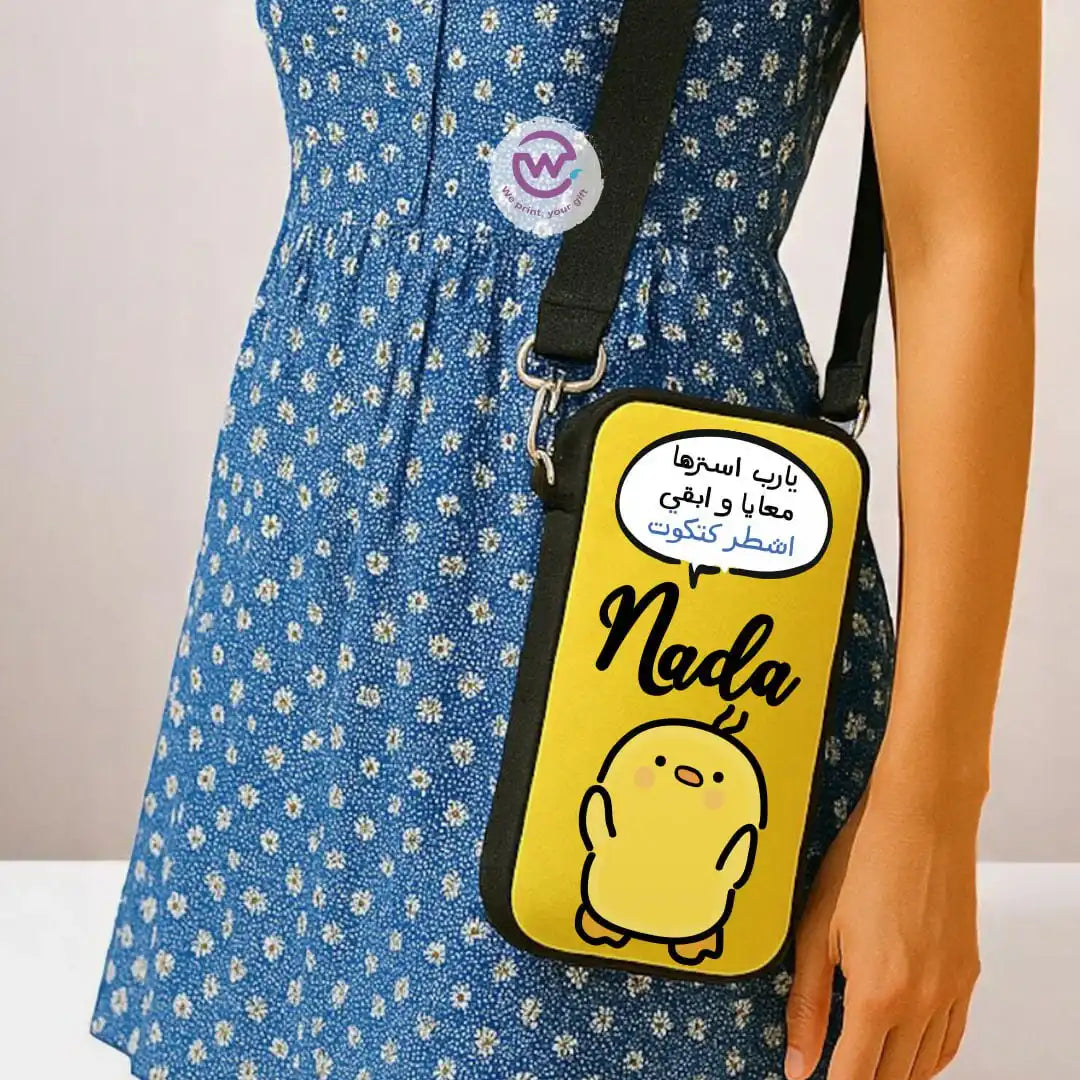 Cross-body Phone Bag-Comic