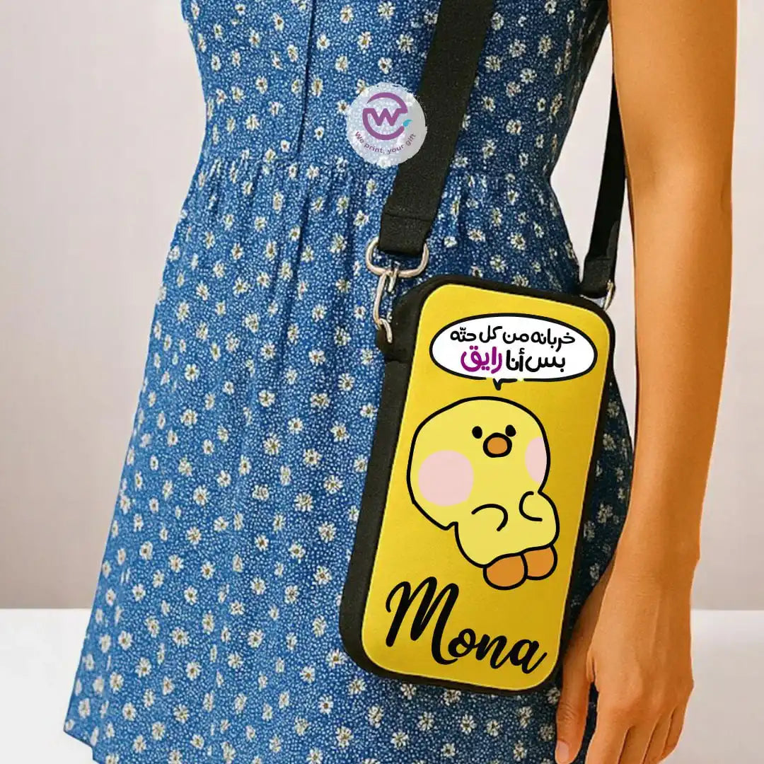 Cross-body Phone Bag-Comic