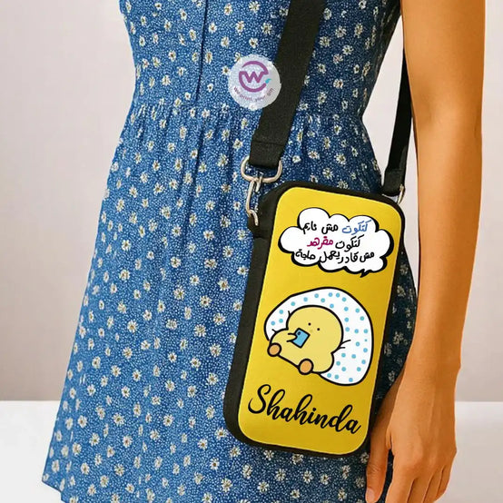 Cross-body Phone Bag-Comic