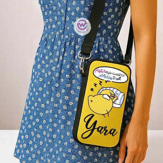 Cross-body Phone Bag-Comic
