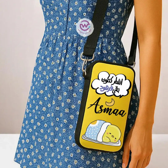 Cross-body Phone Bag-Comic