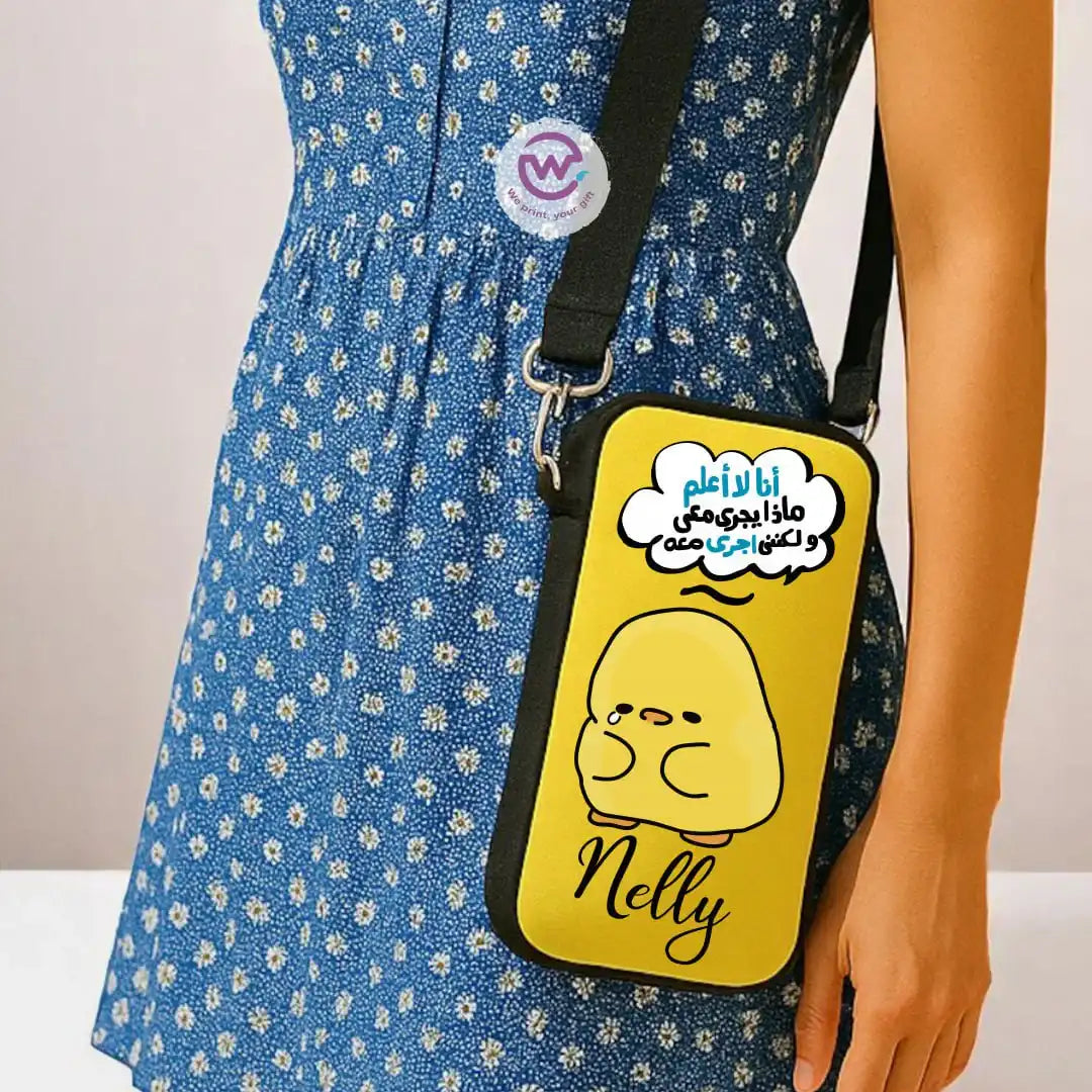 Cross-body Phone Bag-Comic