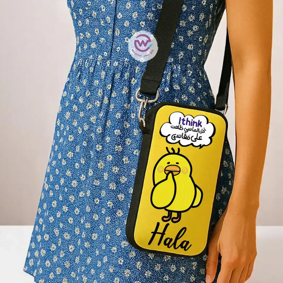 Cross-body Phone Bag-Comic