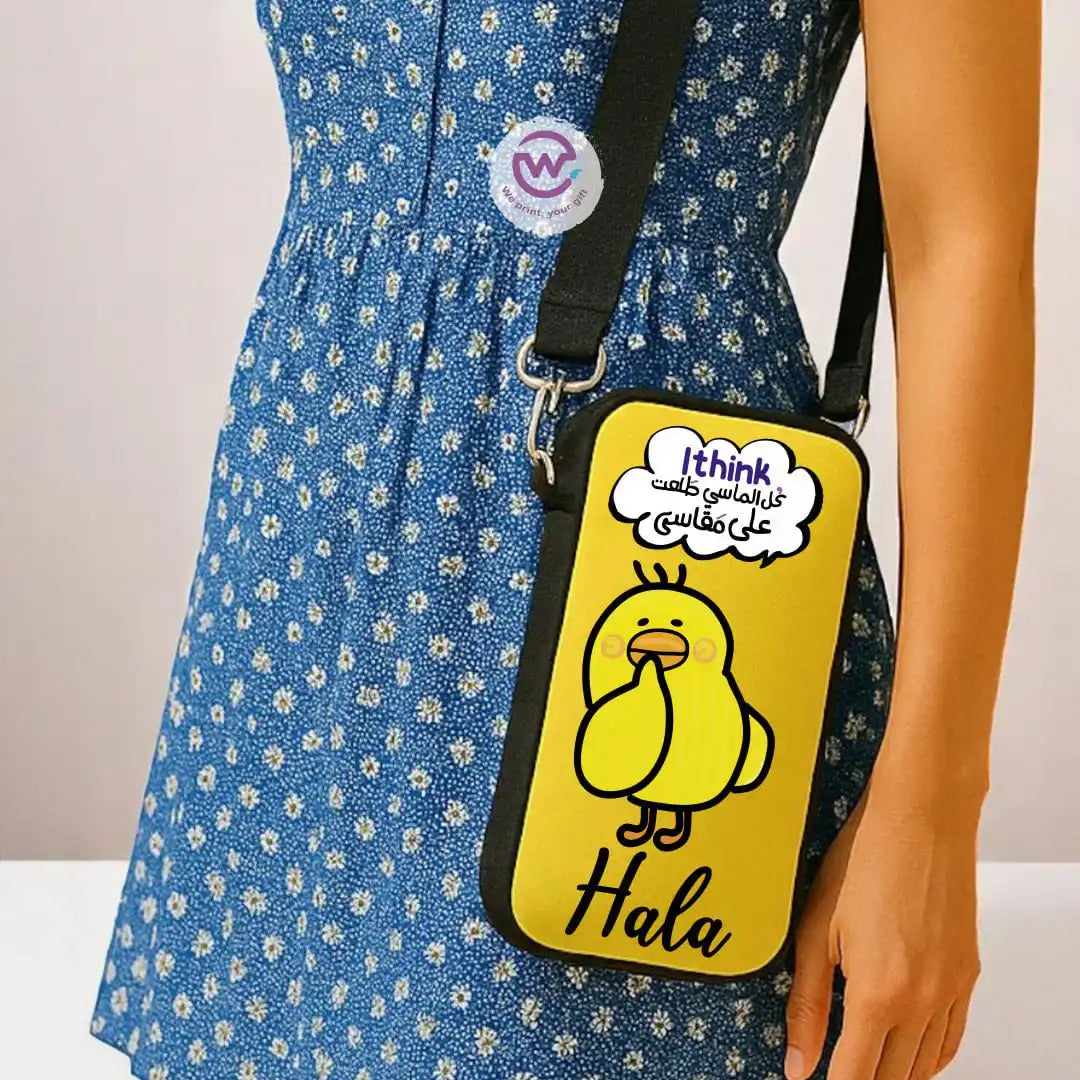 Cross-body Phone Bag-Comic