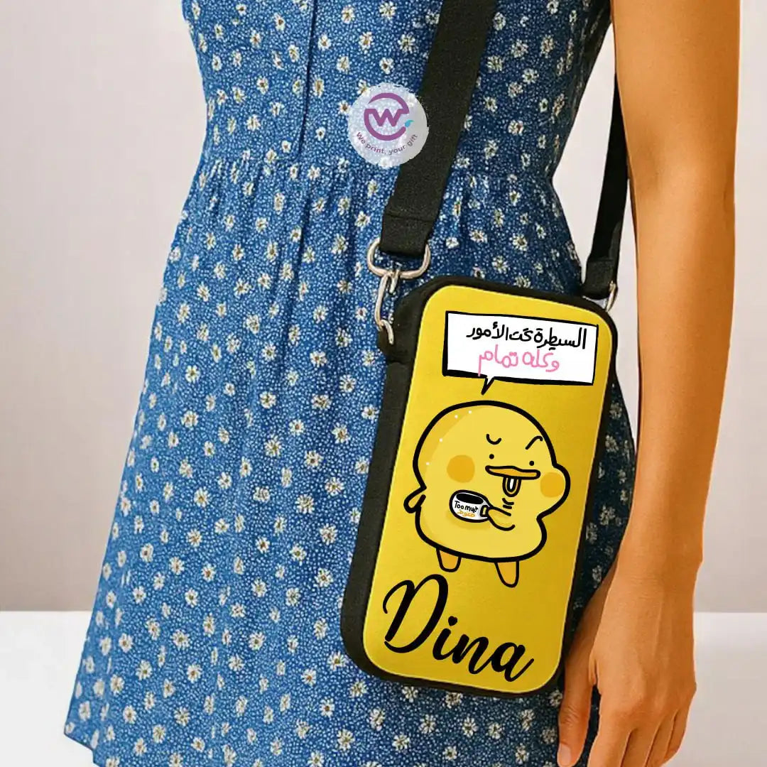 Cross-body Phone Bag-Comic