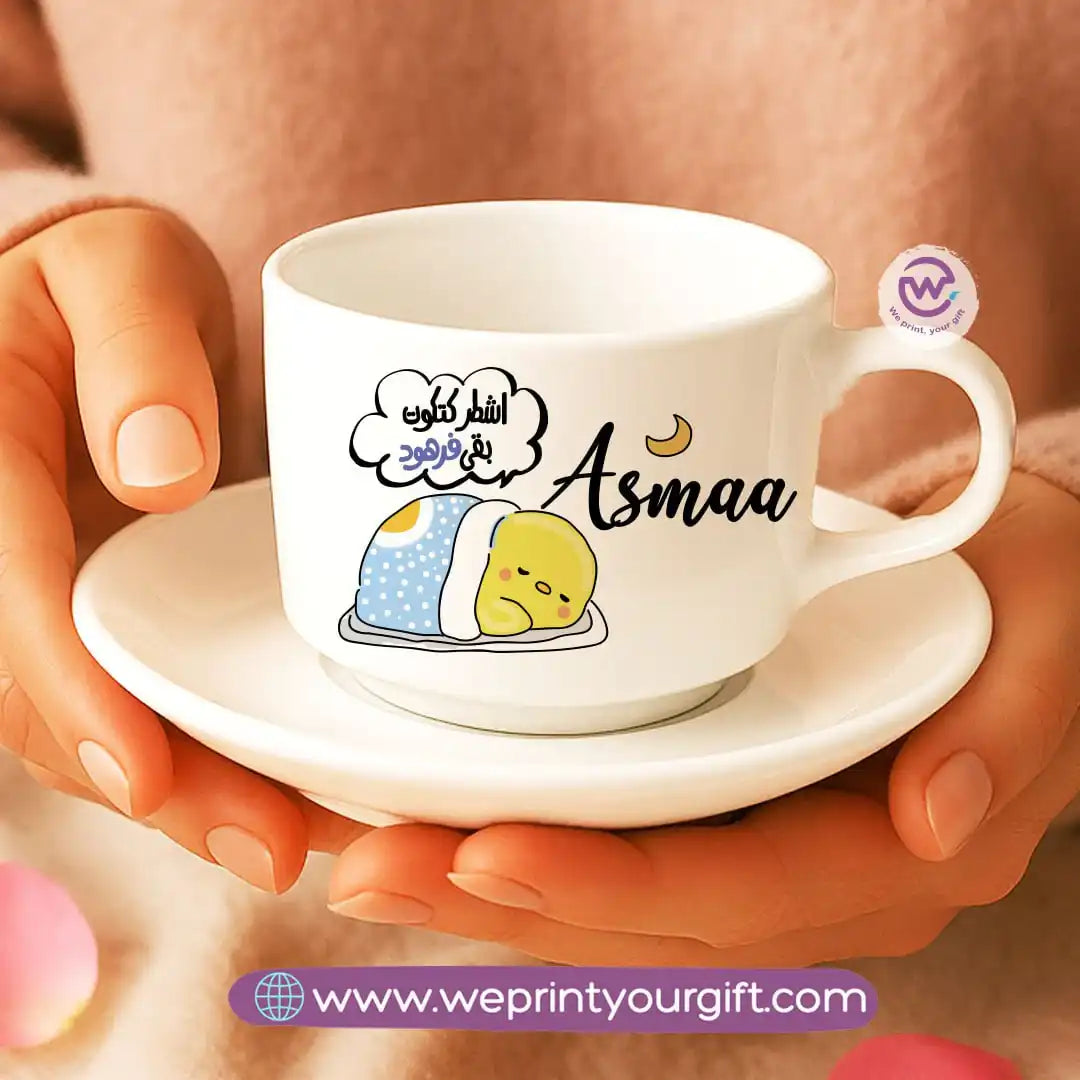 Custom Coffee Cup- Chick comic