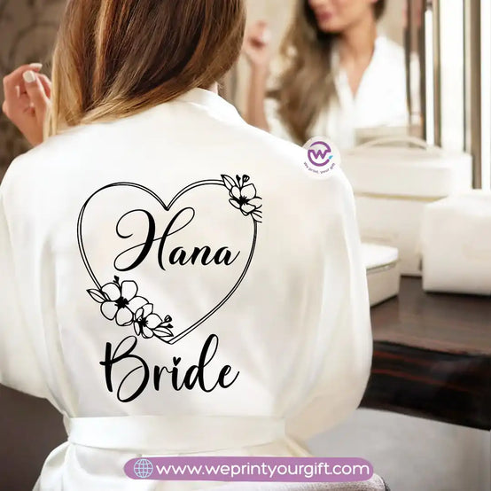 Bridal Robe-Names