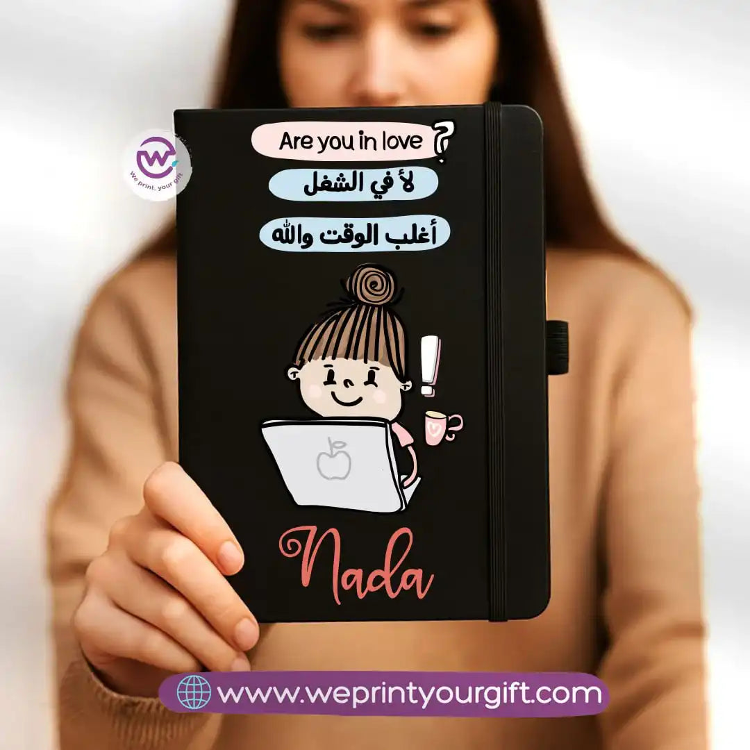Custom notebook- Rubber notebook- Comic