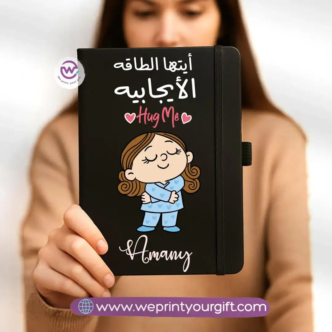 Custom notebook- Rubber notebook- Comic